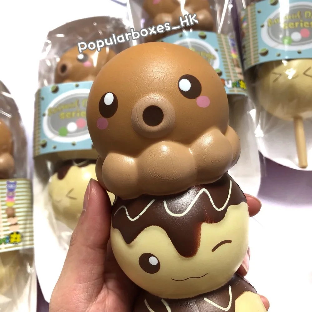 Мягкая медленно восстанавливающая форму подарочная игрушка punimaru animal dango