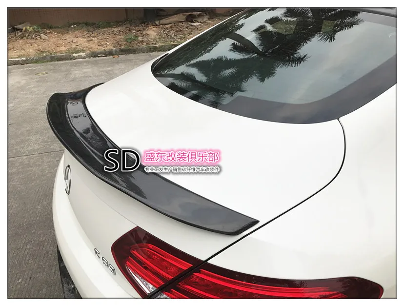 Задний спойлер из углеродного волокна для Mercedes-Benz W205COUPE C200C300C63 PSM | Автомобили и