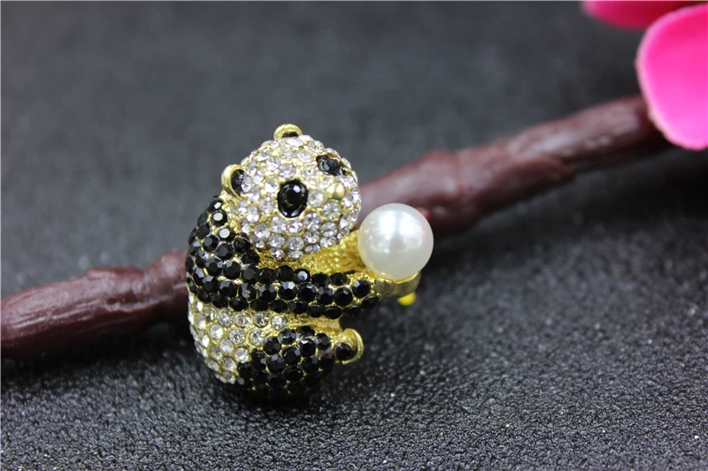 Kingdeng Panda брошь значки брошь женская одежда для женщин броши для женщин бесплатной доставкой шарф булавка кардиган женский значки металлические натуральный жемчуг свитер для девочки детская бижутерия для девочек