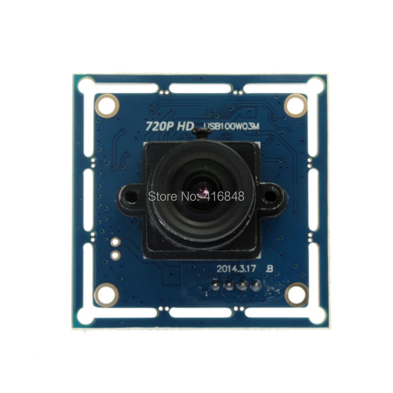 Модуль камеры 720P 1280X720 MJPEG YUY2 hd mini 38*38 мм OV9712 CMOS usb для автоматического торгового