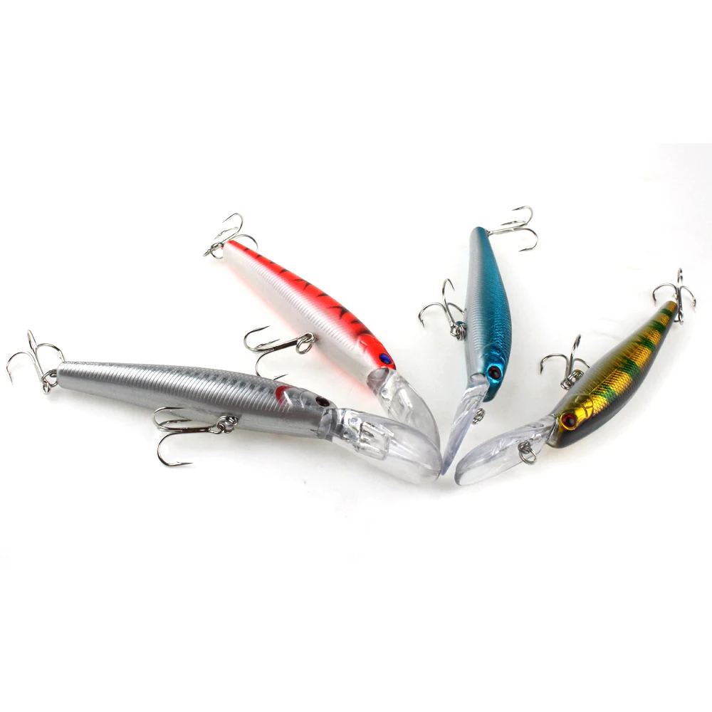 1 шт. рыболовная приманка кренкбейт гольян окунь щука Троллинговый глубокое