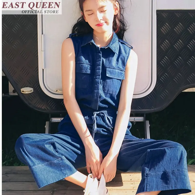 Женский джинсовый комбинезон уличная одежда в Корейском стиле для подростков