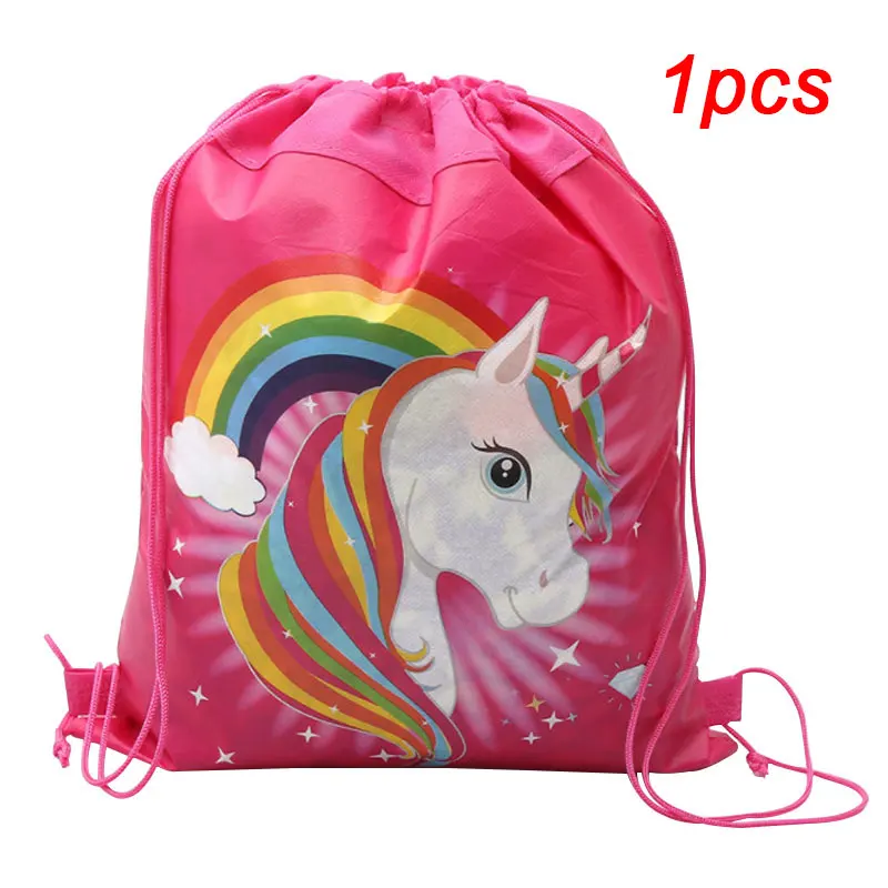 bag-4-1pcs Украшения для дня рождения, Детские скатерти «Мой маленький пони», вечерние принадлежности, тарелки, шляпы, ножи, чашки, флаги, одноразовые столовые приборы, набор - Цвет: bag-4-1pcs