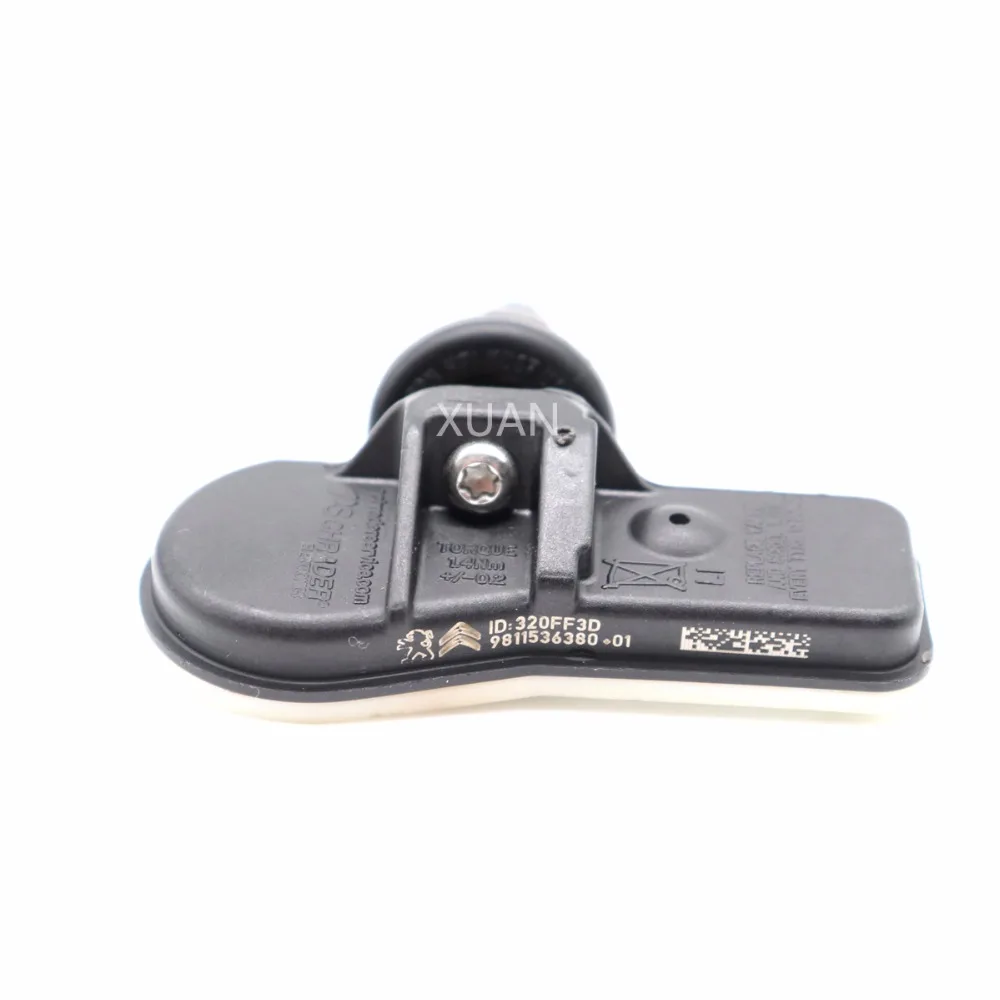 XUAN 1 шт. датчик давления в шинах TPMS 9811536380 9673860880 для Citroen C4 B53 Picasso B58 DS4 B75 DS5 B81 433