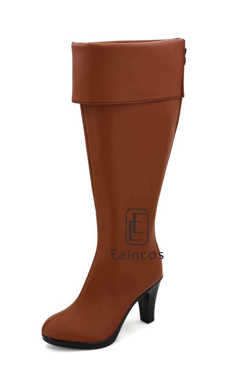 Аниме Сказочный Хвост Люси харфилия Косплей Вечеринка обувь коричневые