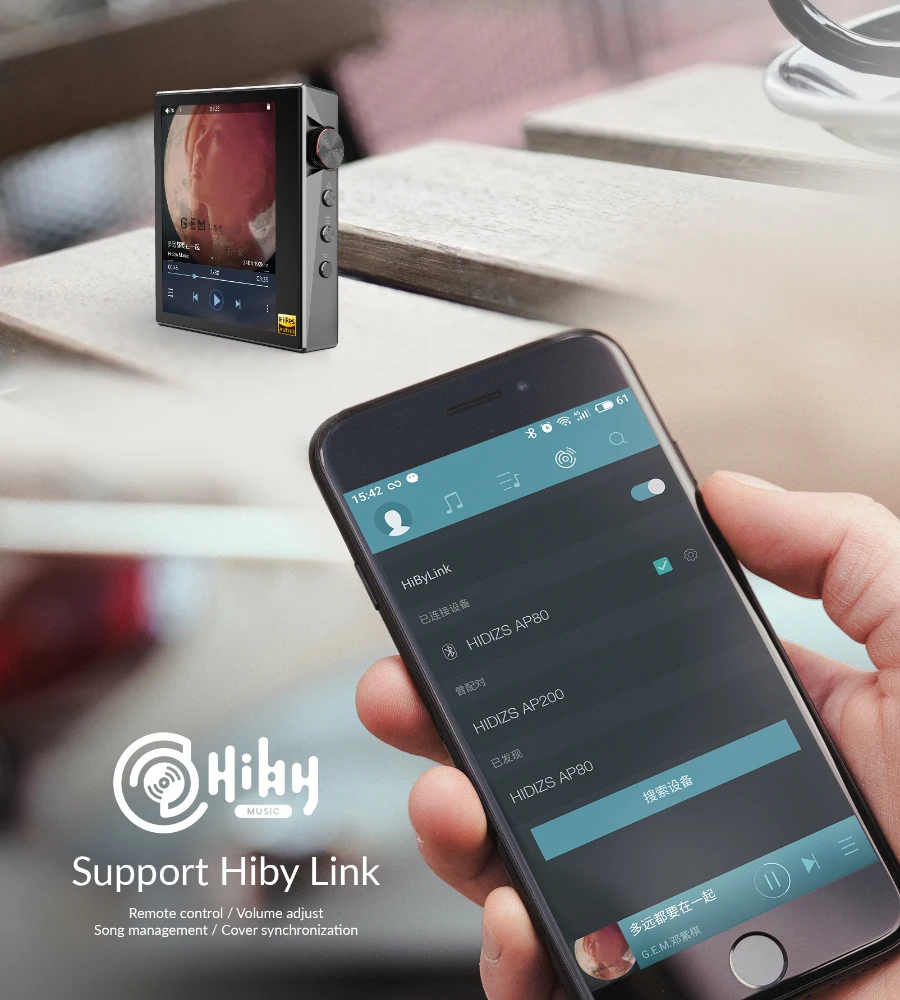 Hidizs AP80 Hi Res ES9218P Ультрапортативный Bluetooth HIFI музыкальный mp3 плеер LDAC USB DAC DSD 64/128 FALC