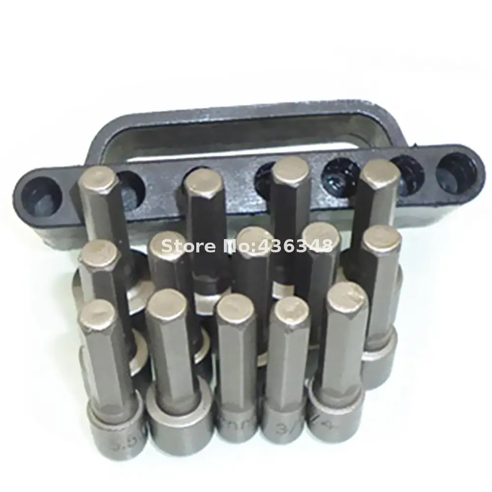 14 шт. гаечный ключ с шестигранным хвостовиком 1/4&quot | Инструменты