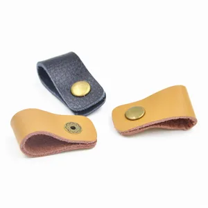 Зажим для кабеля Remax Lether кожаный, 1 шт.