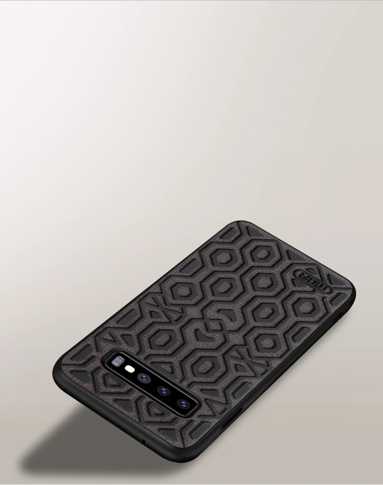 Для samsung S10 Plus чехол Mofi для samsung Galaxy S10 чехол S10E косой нескользящий Противоскользящий нескользящий для предотвращения падения скользящий ход S10 E Plus