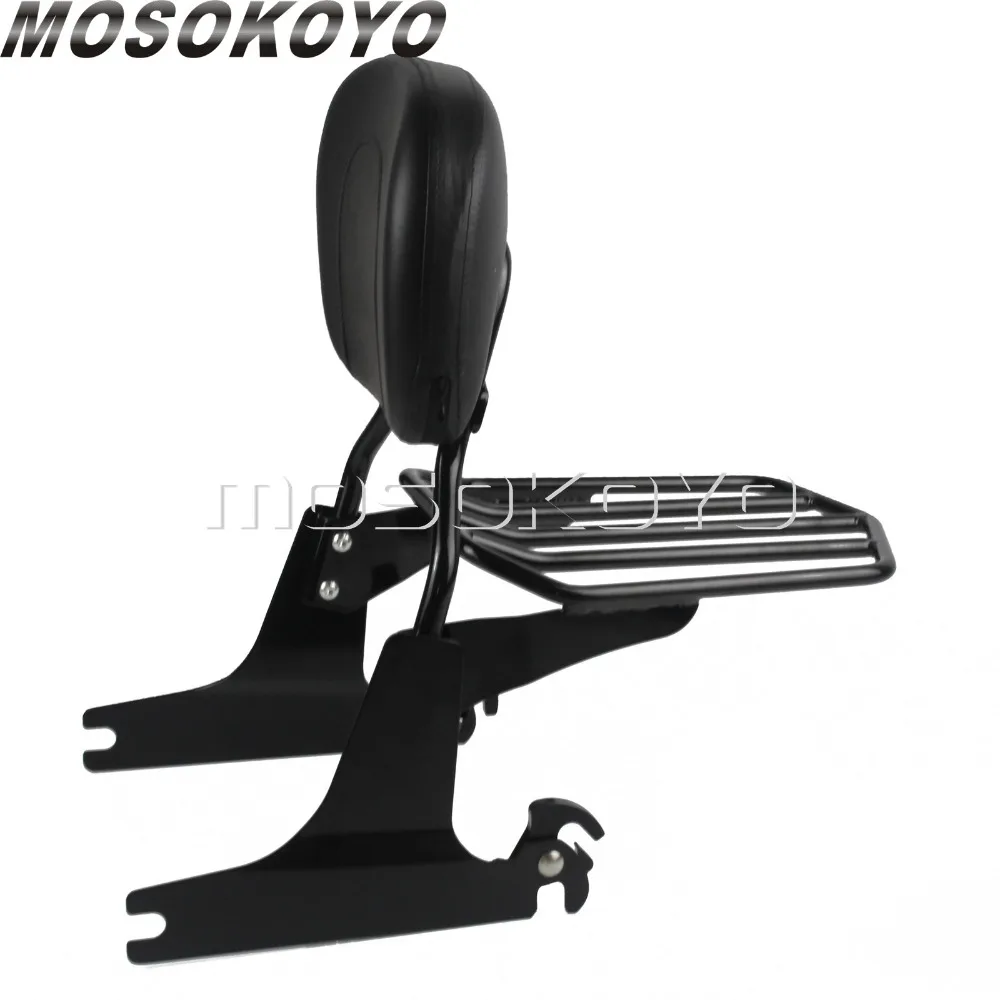 Съемная багажная стойка для Harley Softail Fatboy Springer FLST FXST FLSTF FLSTS 05 06 07 17|Накладки и