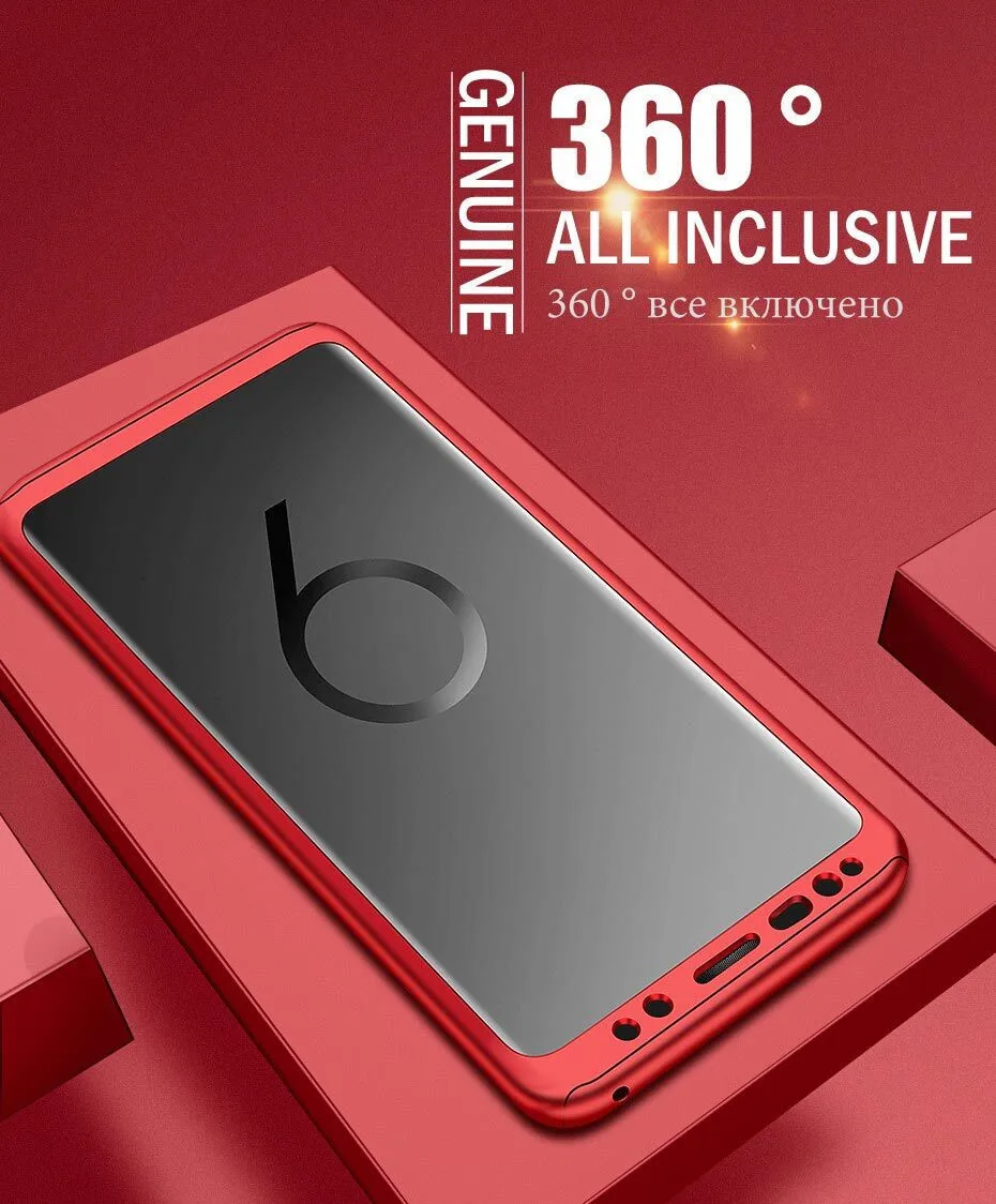 360 чехол с полной защитой для iPhone X Xs Xr max 5 5S se 6 7 8 plus Роскошный тонкий жесткий PC