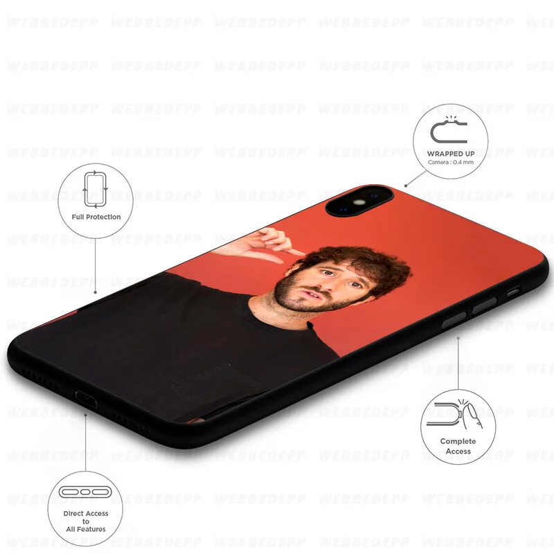 WEBBEDEPP Lil Dicky новый альбом земля Мягкий силиконовый чехол для iPhone 11 Pro Xr Xs Max X или 10 8 7