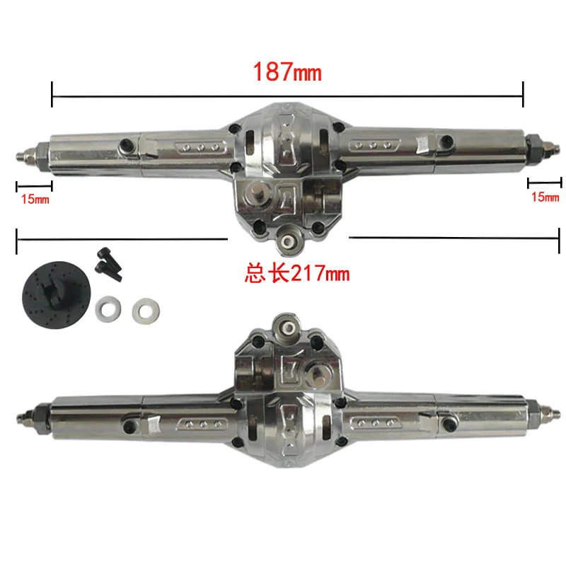 Металлическая коробка передач заднего моста в сборе для фототехники SCX10 AX10 Rock