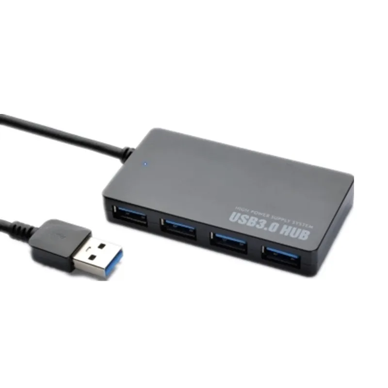 Ультратонкий сверхскоростной USB разветвитель 3 0 4 порта 5 Гбит/с адаптер для