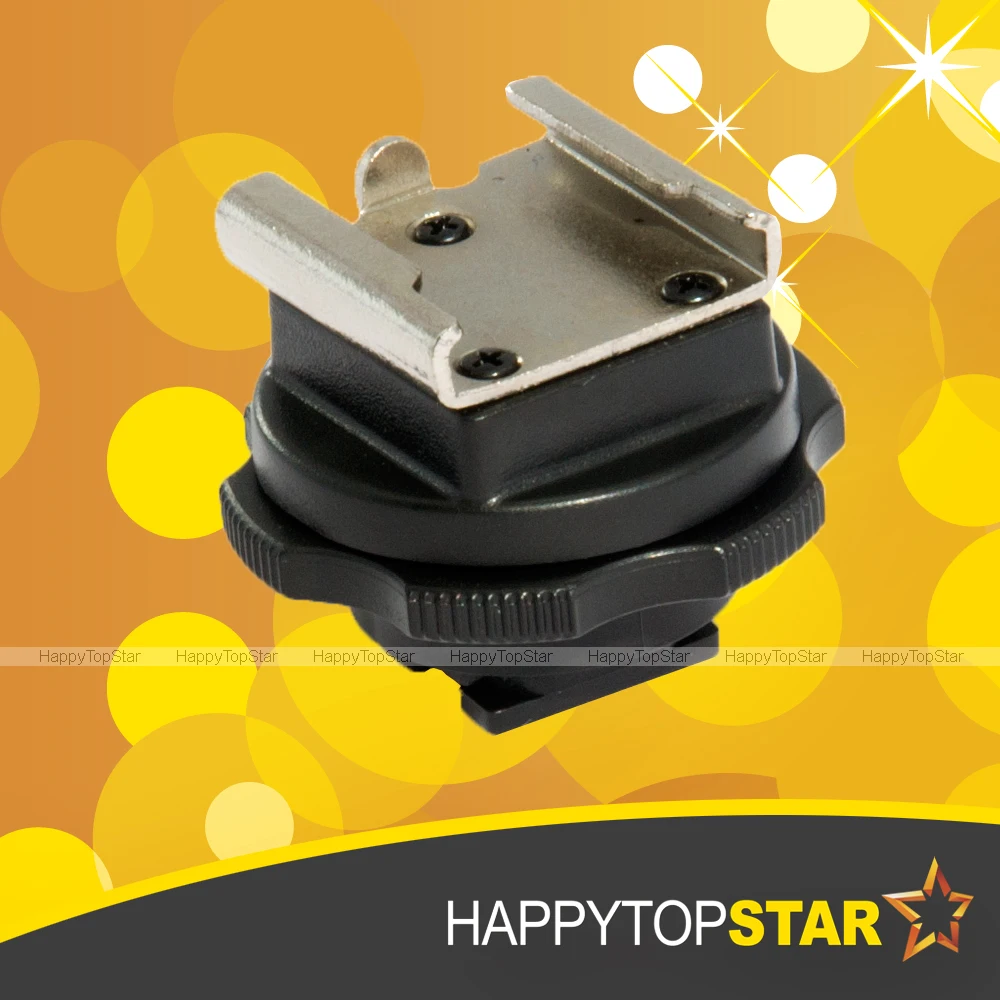 Металлический мини-адаптер для крепления внешней вспышки типа Горячий башмак