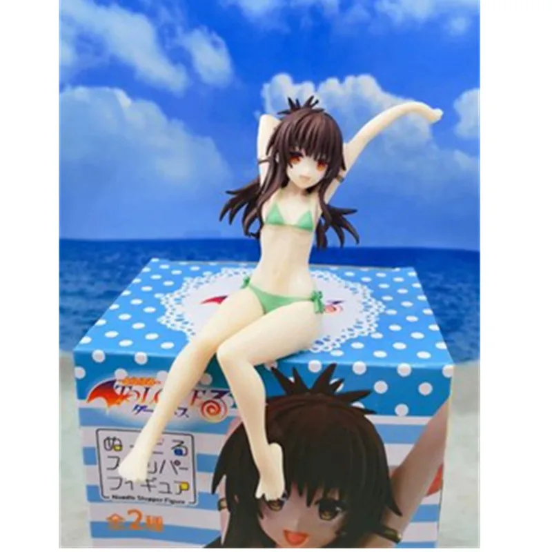 Аниме богиня любви Микан Юки бикини ver. Сидячая позиция ПВХ аниме сексуальные