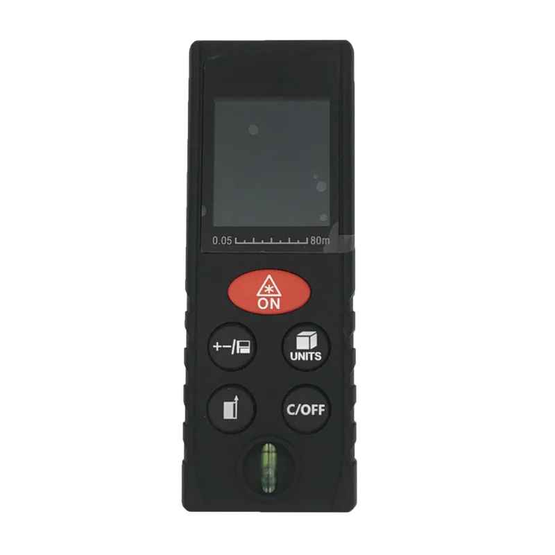Цифровой лазерный дальномер 80 м с точностью 2 мм максимальное расстояние