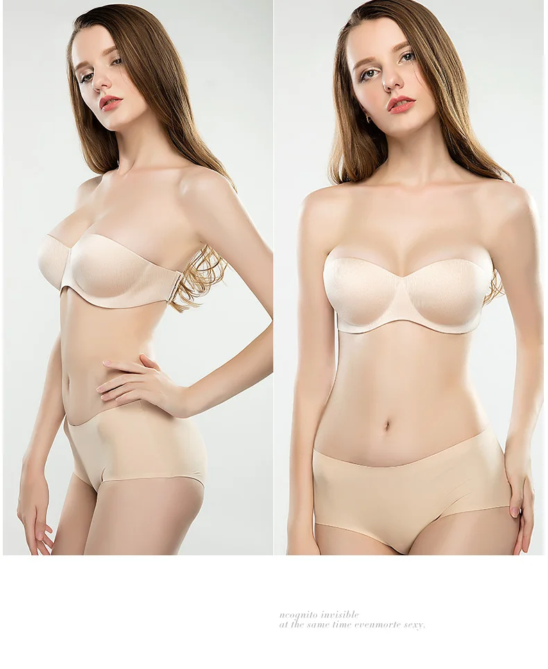 Бюстгальтер пуш-ап бесшовный большого размера | Женская одежда