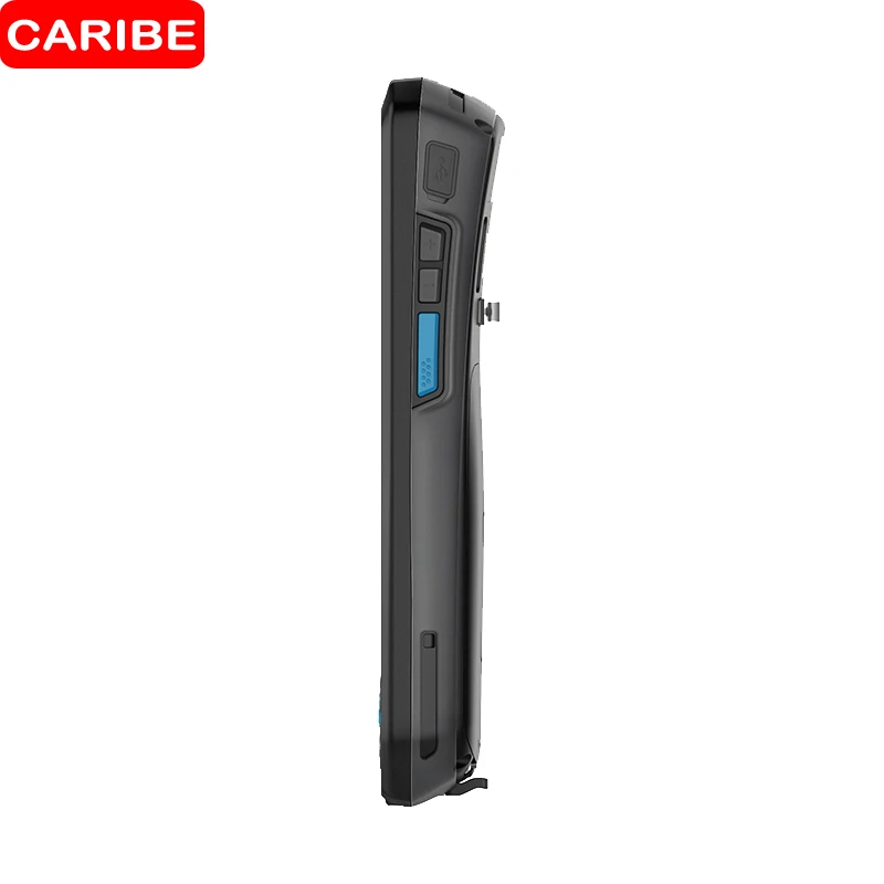 CARIBE портативный терминал UHF RFID считыватель промышленности КПК 2D qr код сканер с