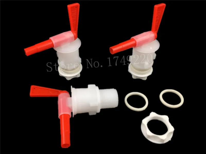 Пластиковый бак для розлива пива 3 шт./лот|bucket plastic spigot|bottling bucket spigotplastic spigot |