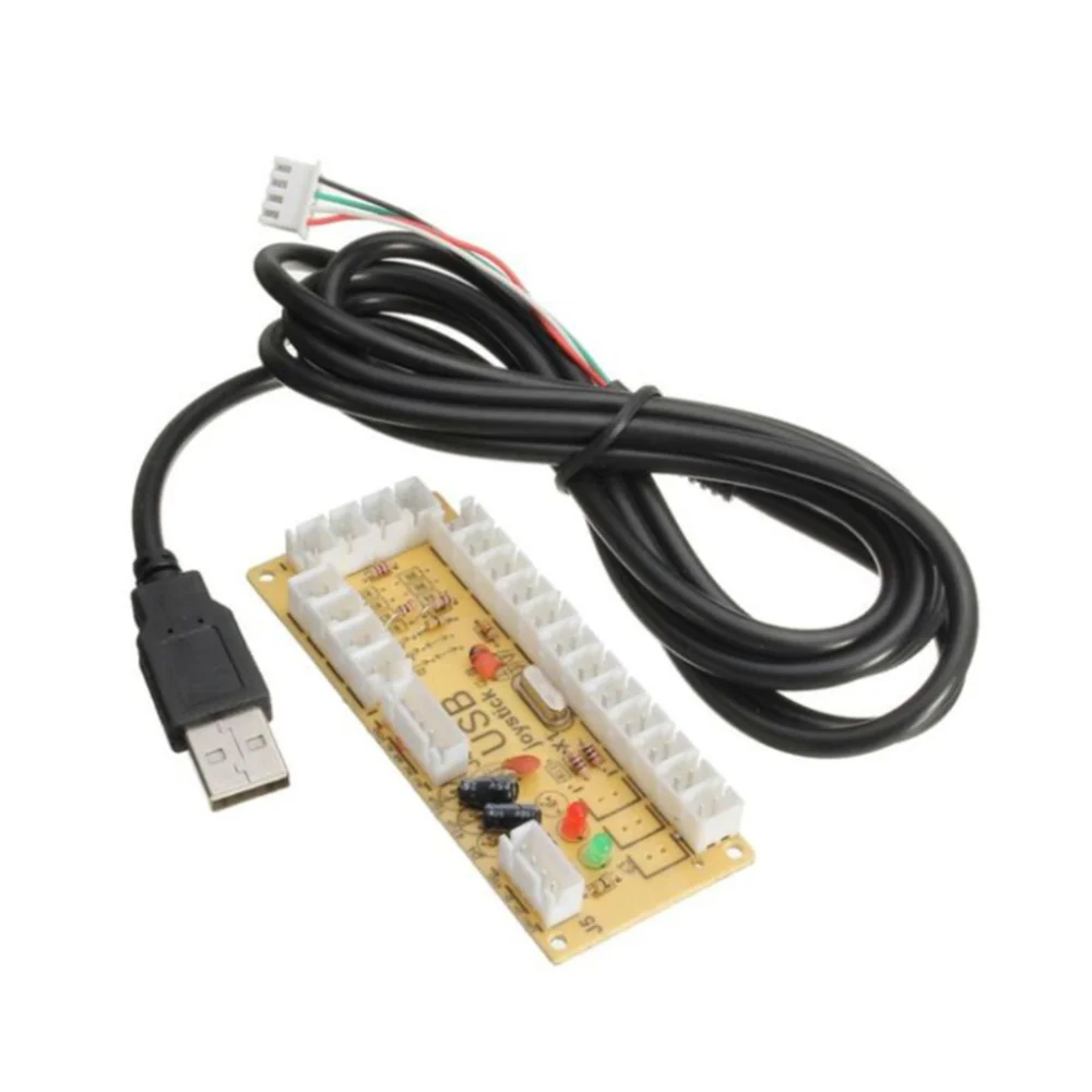 Новый USB Коннектор с нулевой задержкой соединитель кодировщика джойстик для ПК и