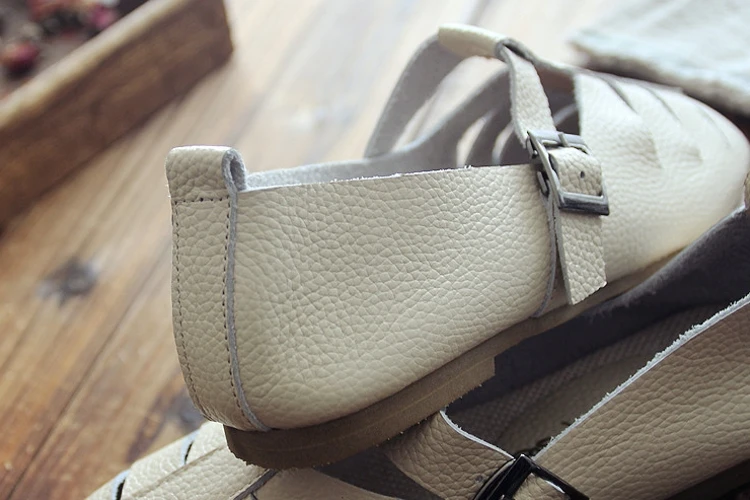 Careaymade подлинные кожаные сандалии мало красные туфли литературный