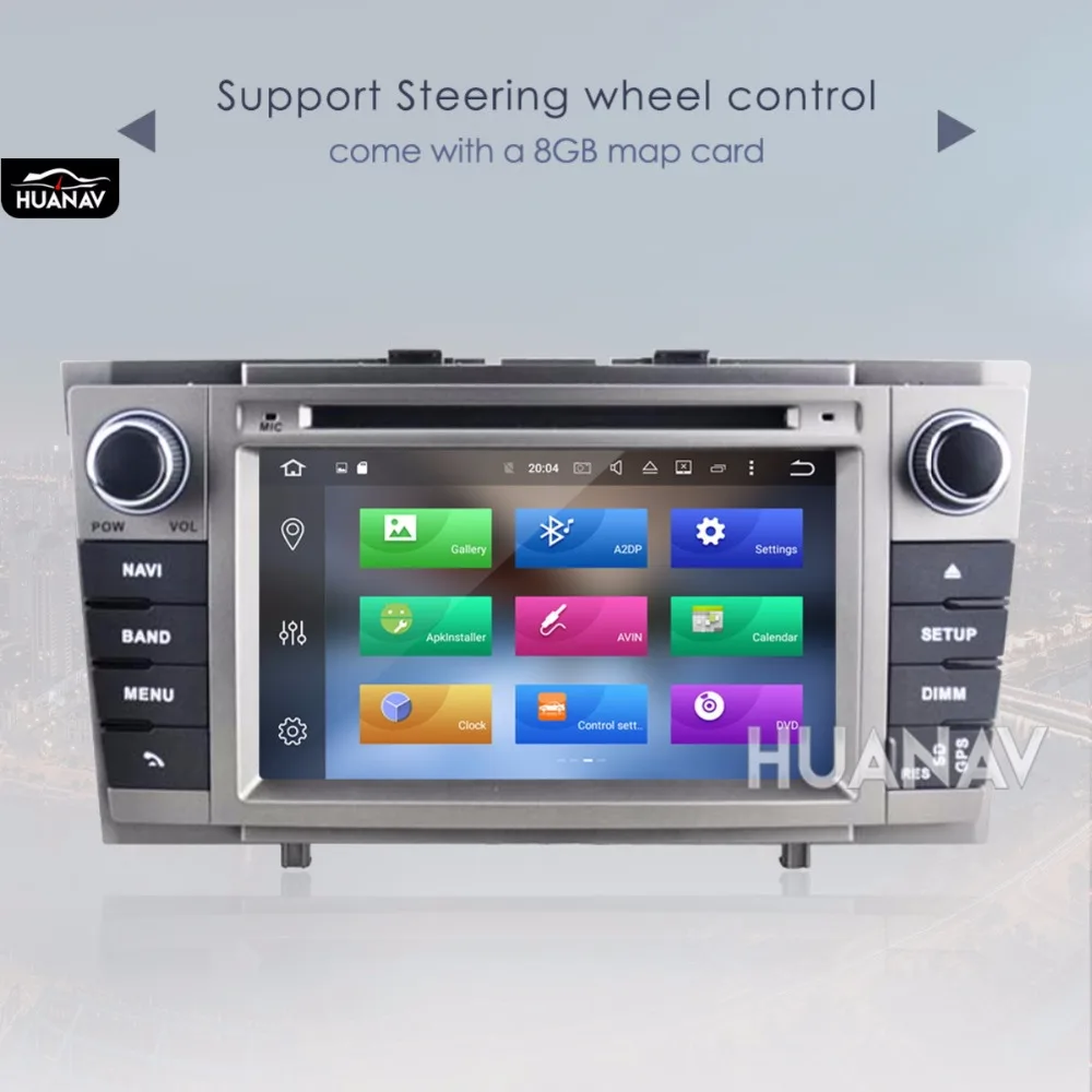 Автомобильный DVD-плеер на Android 2009 4 Гб + 32 ГБ/Android 2 ГБ 16 GPS-навигатор для Toyota Avensis T27-2015