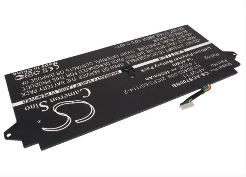 Cameron Sino 4650mAh battery forACER Aspire R14 S7 13&quot Aspre S7-391-6822 2ICP3/65/114-2 AP12F3J AP12F9J | Электроника