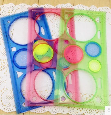 Creative Gift Spirograph Geometric Ruler Drafting Tools Stationery For Students Drawing Toys Set Learning Art Sets Children | Игрушки и