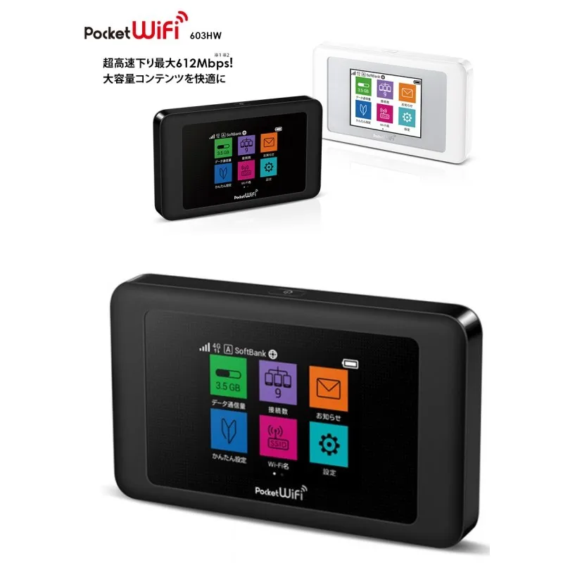 Карманный WiFi 603HW|3G/4G роутеры| |
