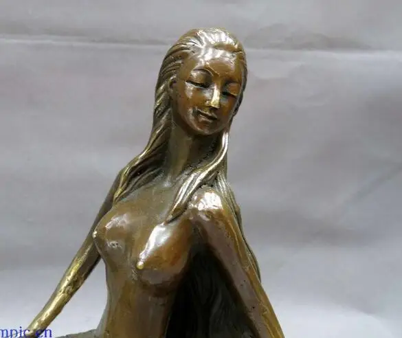 Из бронзы чистая медь старый Цин Мин латунь китайская латунная медная резная