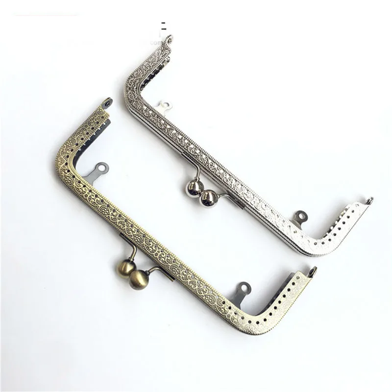 18cm Nickel Metal Clutch Purse Frames