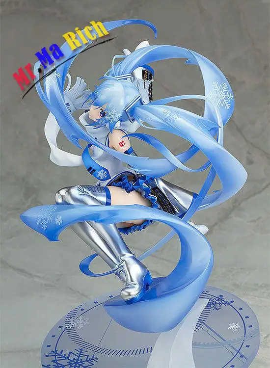 Hatsune Miku Снежная Мику фигурка 1/7 масштаб окрашенная фигура 2017 15 летняя ПВХ игрушка