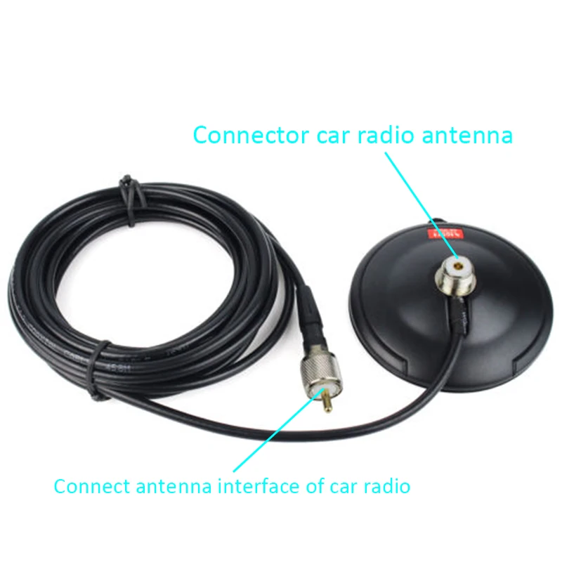 Мобильная Автомобильная антенна магнитное основание для крепления на крышу с