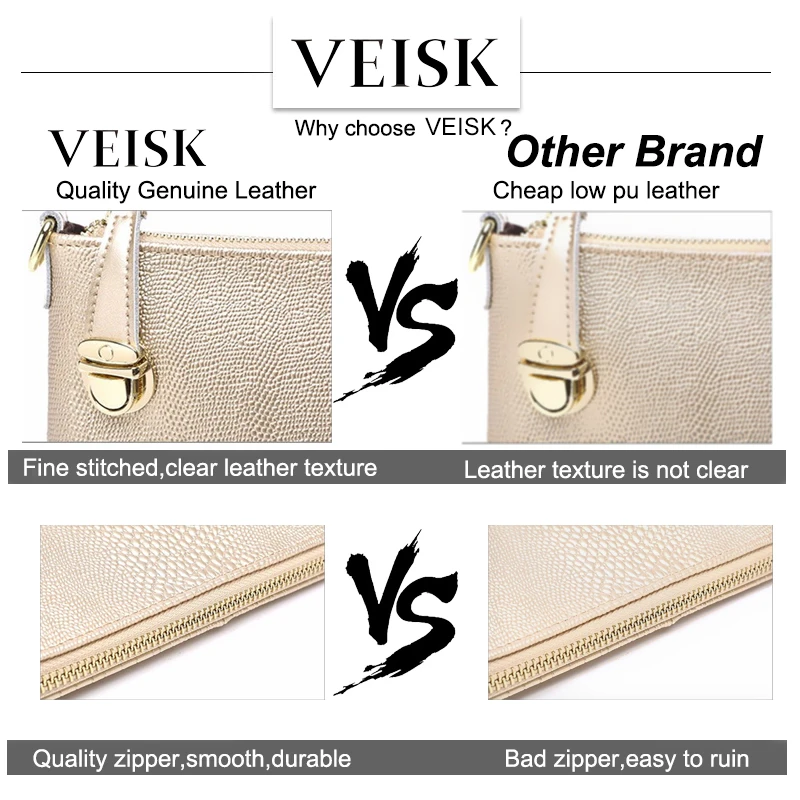 Женский Вечерний Клатч VEISK клатч из натуральной кожи сумка Lurxury сумочка