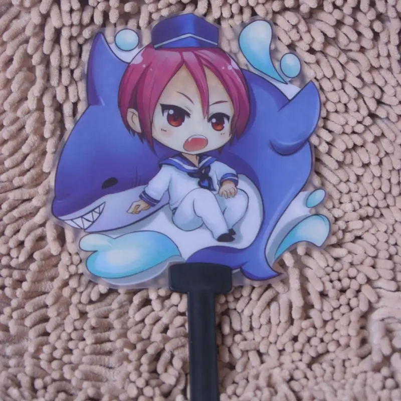 Новый милый веер для рук из японского аниме свободный вечный летний крутой