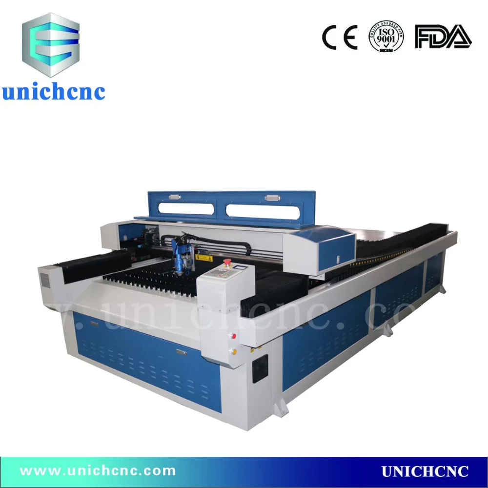 UNICHCNC лазерная машина для резки металла/неметалла смешанный co2 150 Вт 180 1325 1530