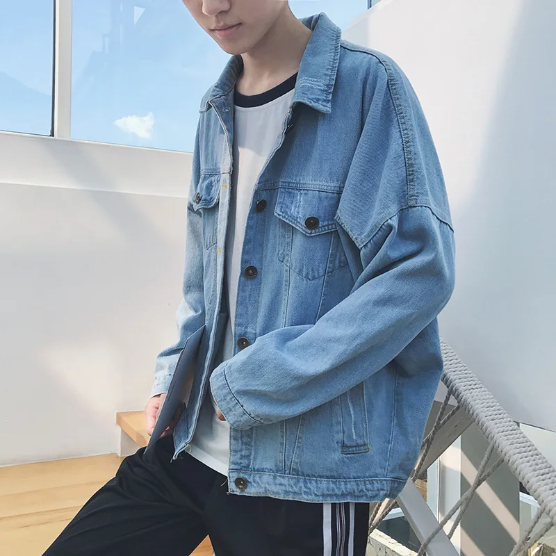 Портовый ветер весеннее джинсовое Пальто мужское платье|Мужские парки| |