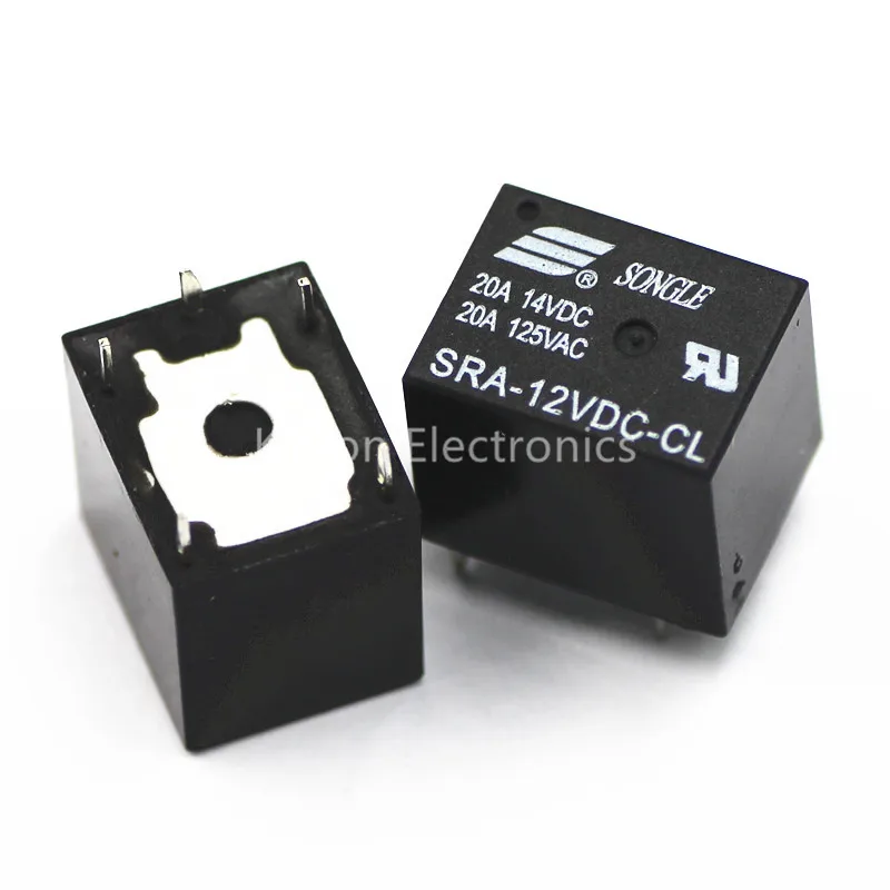 Реле для катушки постоянного тока 2 шт. 5 контактов 12 В 20 А|5 pin relay|relay 12v 20apin relays |