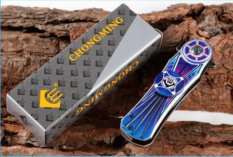 Fidget Spinner Multi-function портативный складной нож открытый Творческий крутой Спиннер EDC