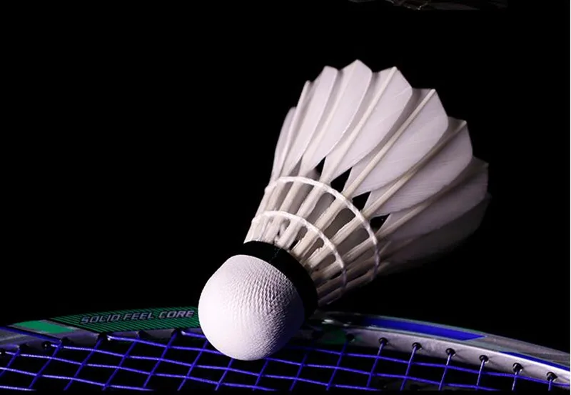 Лучше чем Li Ning A + 60 дополнительных воланов для бадминтона MY7 гусиное перо