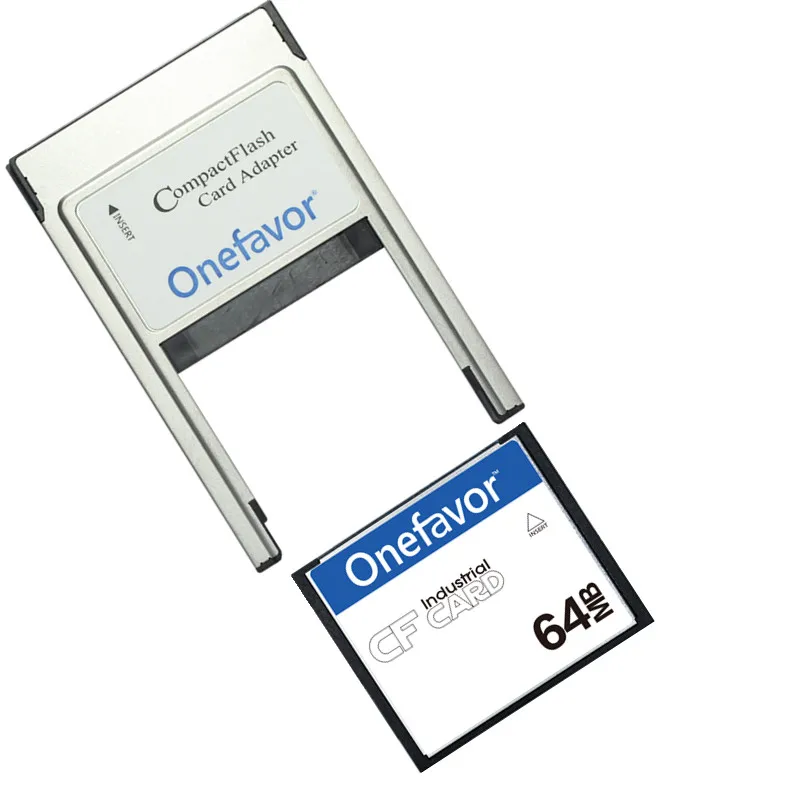 Небольшая емкость! 32MB 64MB 128MB 256MB 512MB компактная флеш-карта промышленная карта памяти CF с адаптером PCMCIA type II и type I