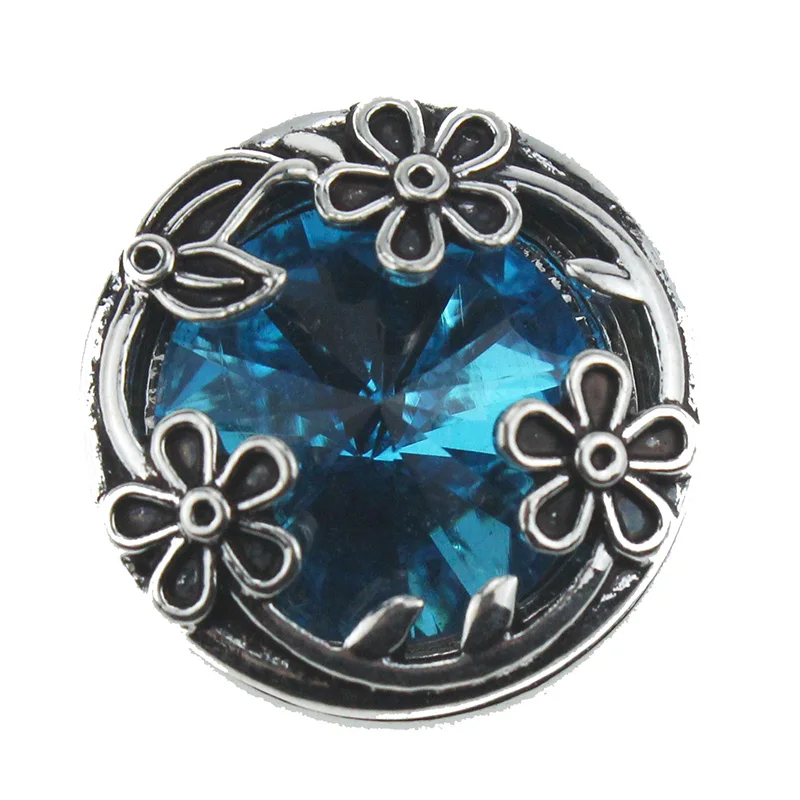 10 шт./лот кнопки ювелирные изделия металлические застежки подходят полые коробки