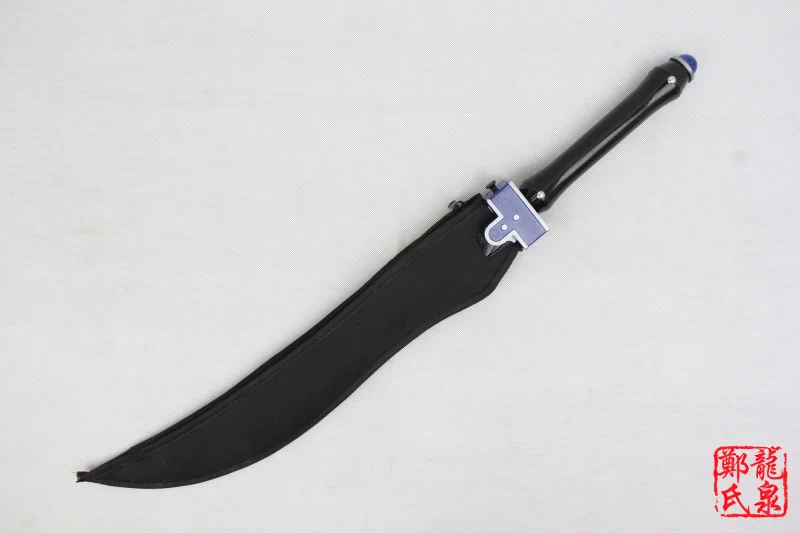 Бесплатная доставка известный как черный Фан меч для легенды героев тропы в небе