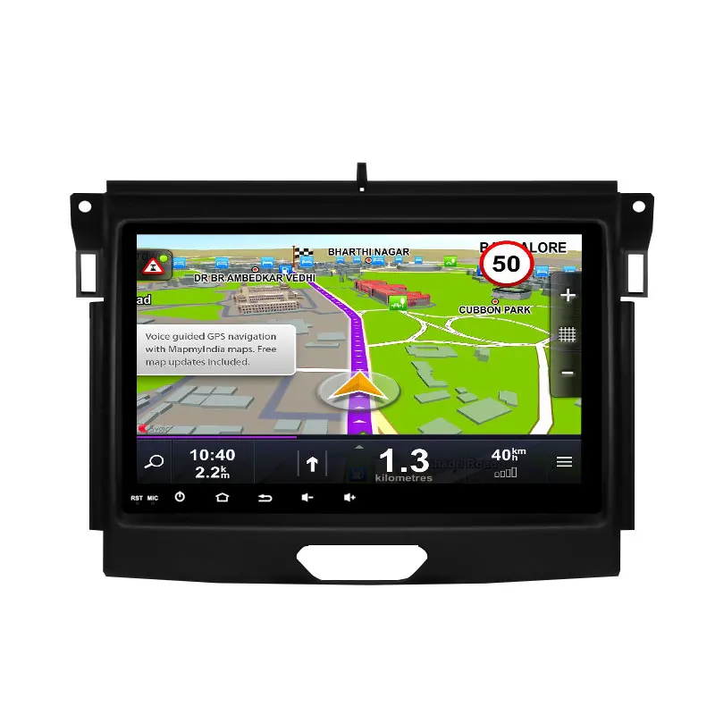 Автомагнитола Topnavi для Ford RANGER 2016 1 DIN с GPS навигацией DVD плеером Android 8 1|GPS транспорта|