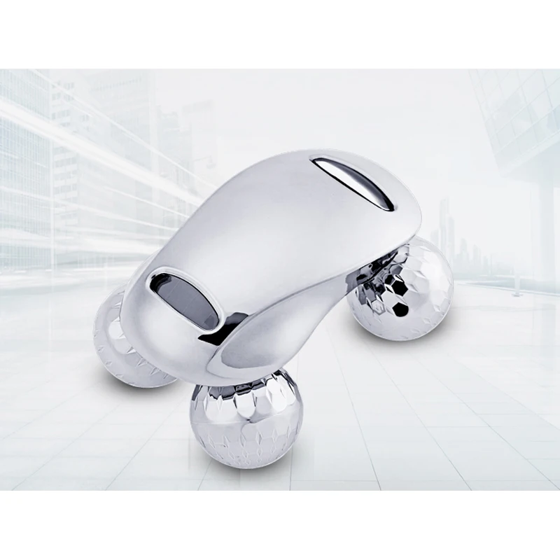Roller Massager Beauty Body Slimming Massage 4 Adjustable Rollers Micro Electricity Skin Care Device Promote Collagen Production