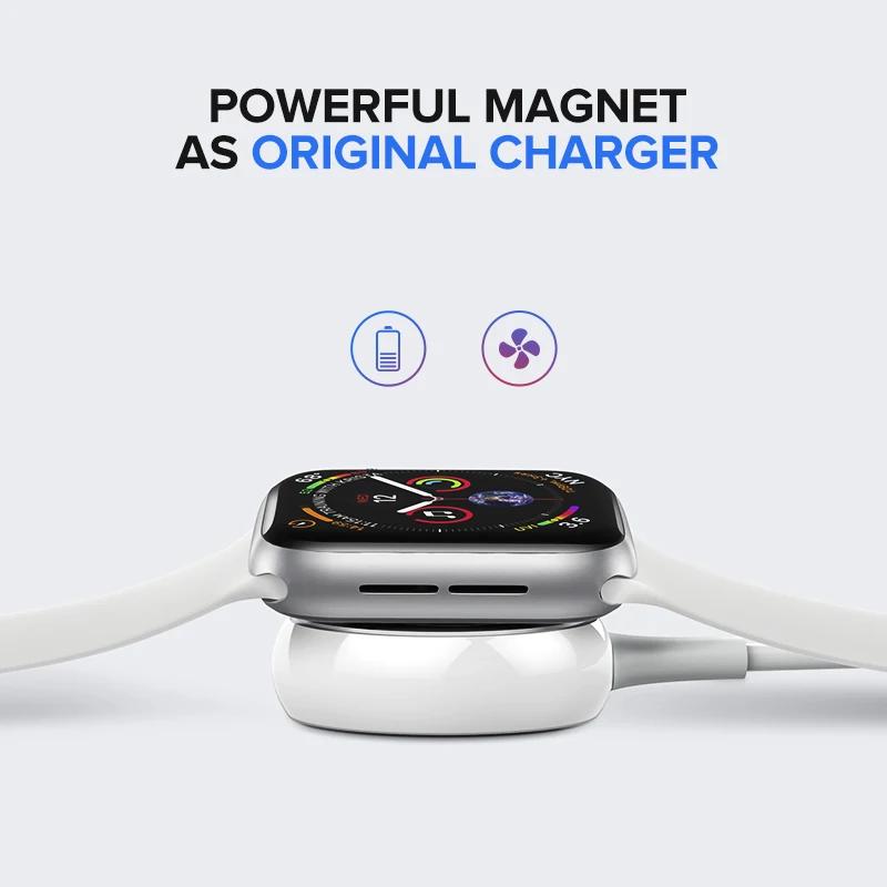Ugreen зарядное устройство для Apple Watch MFi Беспроводной Магнитный зарядный usb кабель 1