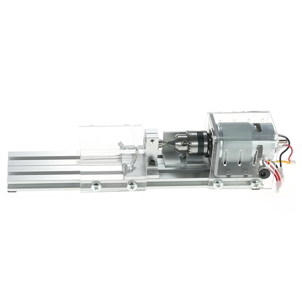 KKmoon DIY Мини токарный станок 100 Вт полировщик шлифовальный Настольный пильный