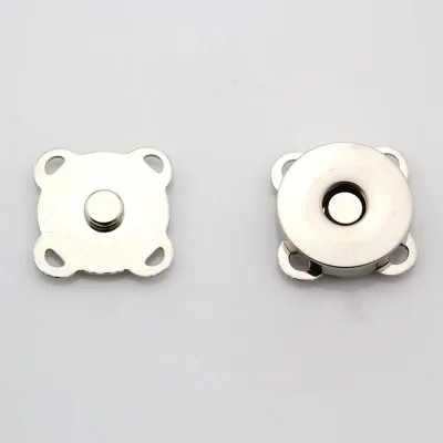 Оптовая продажа 100 комплектов Металлическая магнитная кнопка цвета