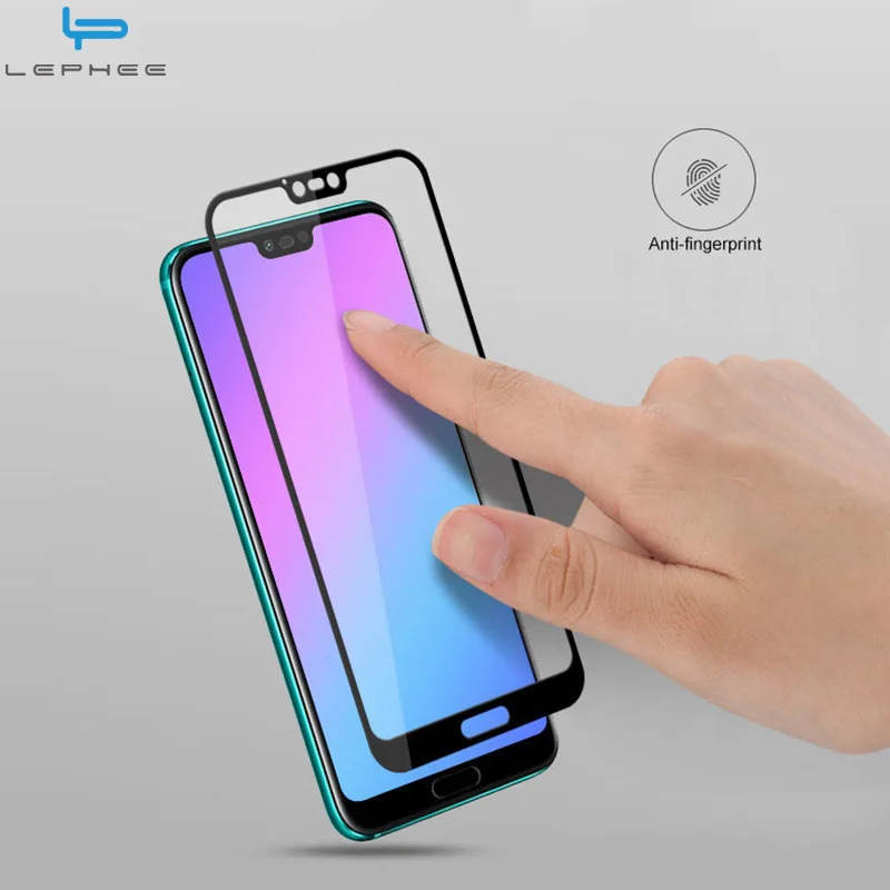 LEPHEE для huawei Honor 10 закаленное Стекло Экран протектор 2.5D 9 H полное покрытие пленки